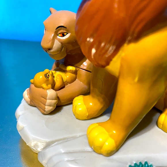 DISNEYS THE LION KING VINTAGE 1990s APPLAUSE BABY SIMBA MUFASA SARABI PVC FIGURE - Picture 5 of 12